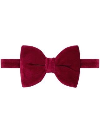 gucci velvet bow tie|luxury bow tie collection.